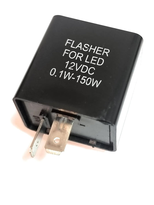 Universal 2-pin 12 V motorcycle LED indicator relay load-independent indicator relay flasher generator flasher relay