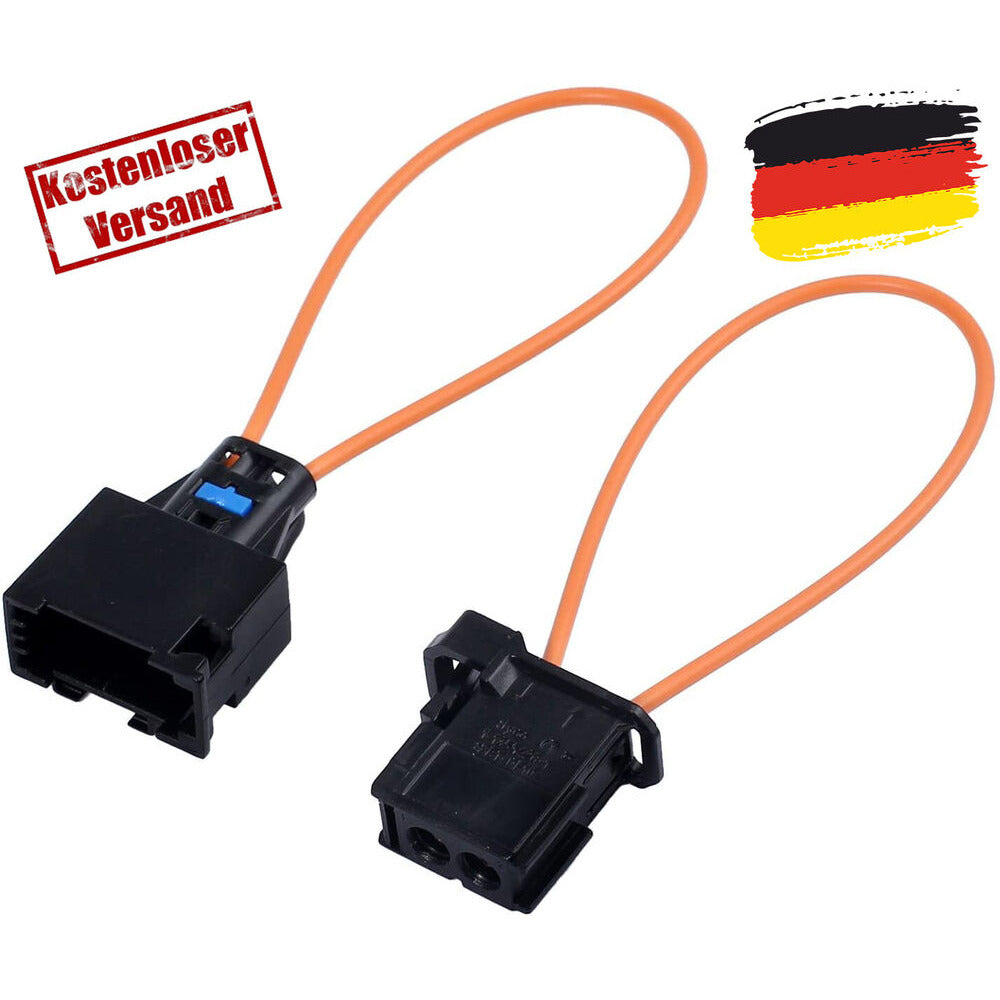 2x Fiber Optic Connector Bridge Plug MOST For BMW VW Audi Porsche LWL Bridge